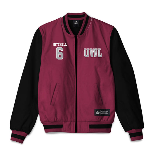 UWLAX - NCAA Football : Najeh Mitchell - Bomber Jacket-0