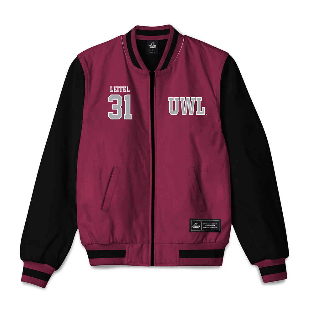UWLAX - NCAA Football : Owen Leitel - Bomber Jacket-0