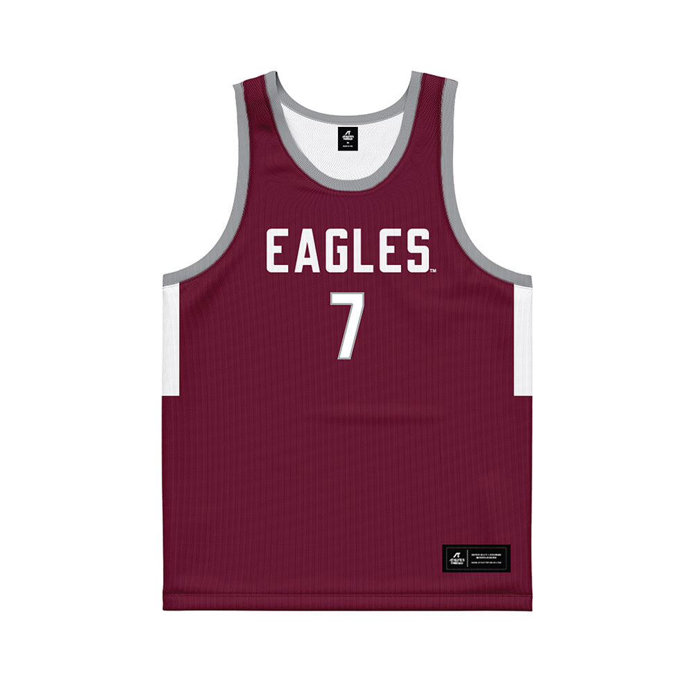 UWLAX - NCAA Men's Basketball : Justin Allen - Basketball Jersey-0