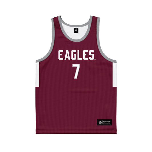 UWLAX - NCAA Men's Basketball : Justin Allen - Basketball Jersey-0