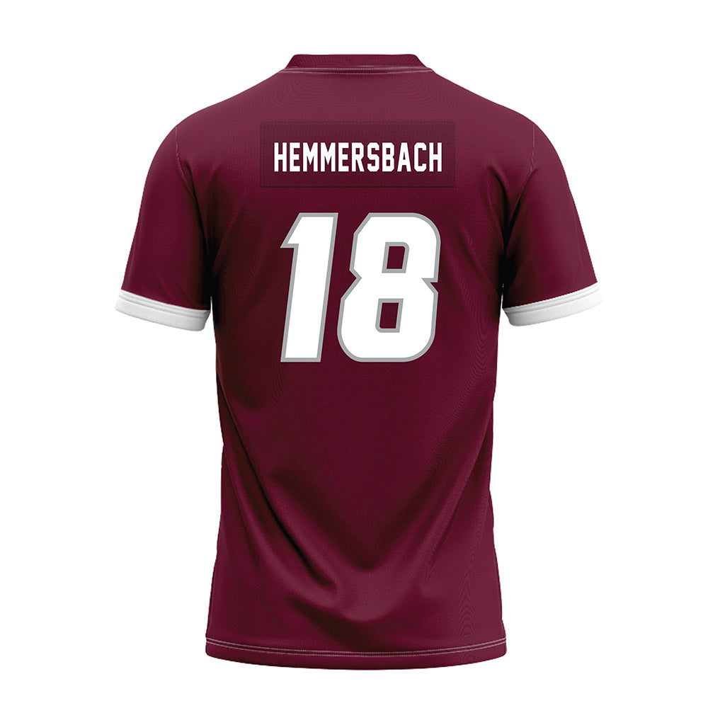 UWLAX - NCAA Football : Brett Hemmersbach - Premium Football Jersey-1