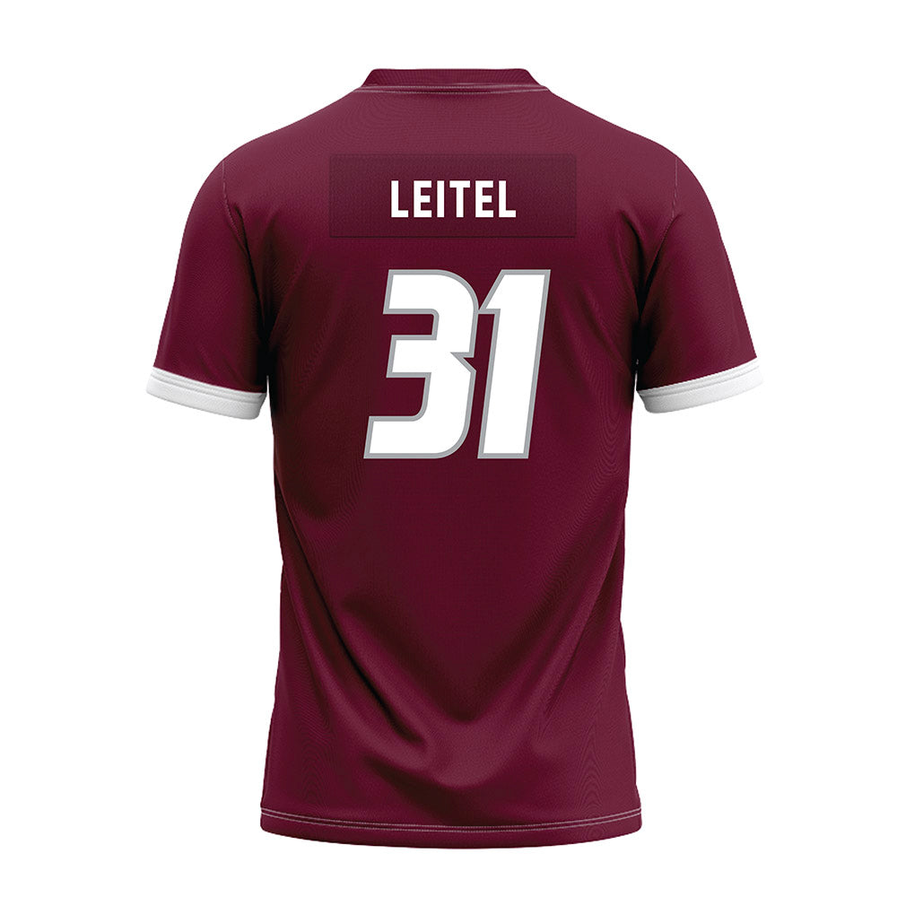 UWLAX - NCAA Football : Owen Leitel - Premium Football Jersey-1