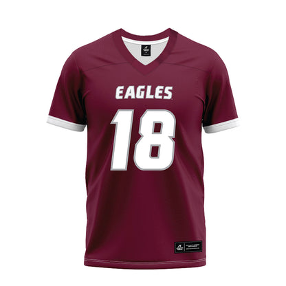 UWLAX - NCAA Football : Brett Hemmersbach - Premium Football Jersey-0