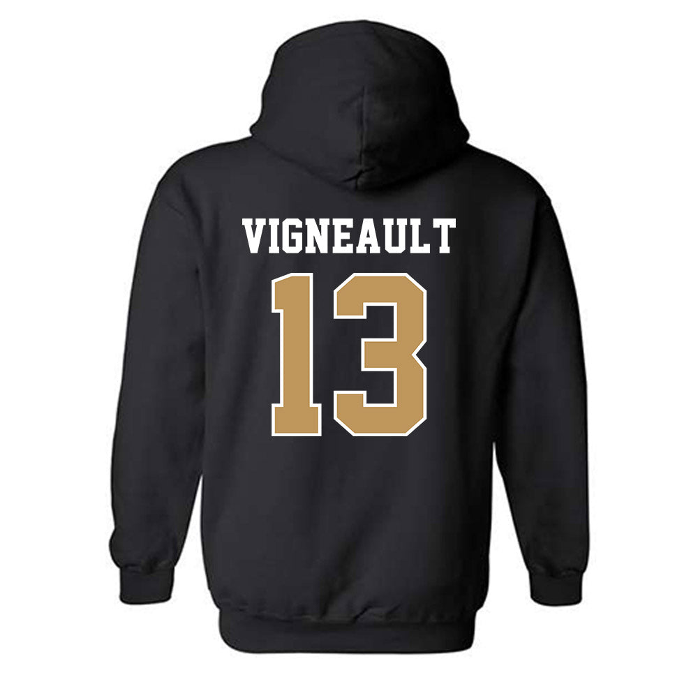 Bemidji State - NCAA Men's Ice Hockey : Benjamin Vigneault - Hooded Sweatshirt-1