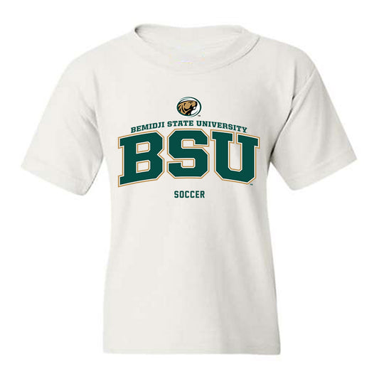 Bemidji State - NCAA Women's Soccer : Claire Kvant - Youth T-Shirt-0
