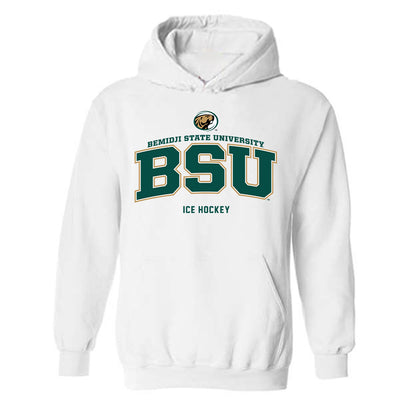 Bemidji State - NCAA Men's Ice Hockey : Benjamin Vigneault - Hooded Sweatshirt-0