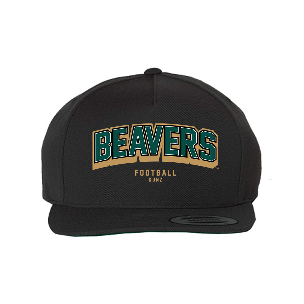 Bemidji State - NCAA Football : Brandon Kunz - Snapback Hat-0