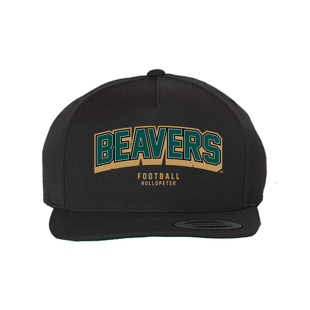 Bemidji State - NCAA Football : Breckin Hullopeter - Snapback Hat-0