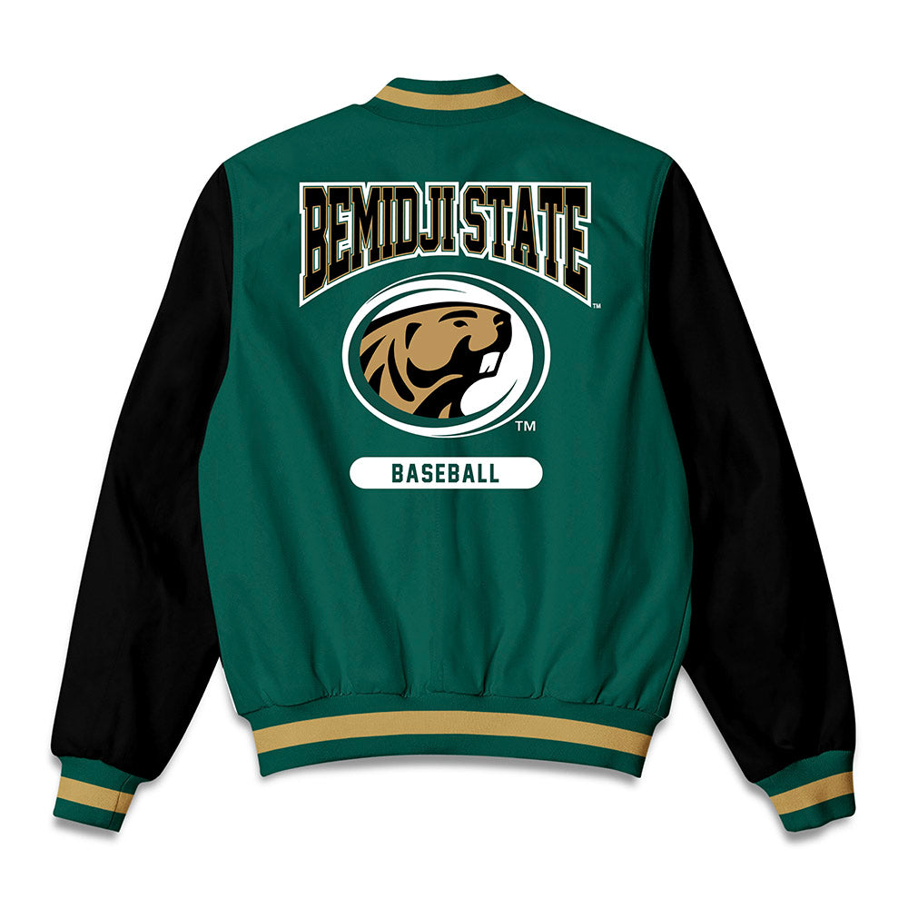 Bemidji State - NCAA Baseball : Chris Koscielniak - Bomber Jacket-1
