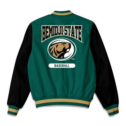 Bemidji State - NCAA Baseball : Chris Koscielniak - Bomber Jacket-1