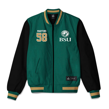 Bemidji State - NCAA Baseball : Marciano Martins - Bomber Jacket-0
