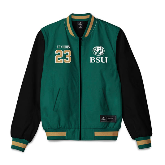 Bemidji State - NCAA Men's Basketball : Isaak Eenhuis - Bomber Jacket-0