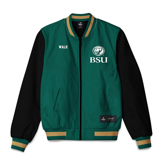 Bemidji State - NCAA Football : Maddox Walk - Bomber Jacket-0