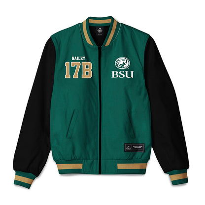 Bemidji State - NCAA Football : Julien Bailey - Bomber Jacket-0