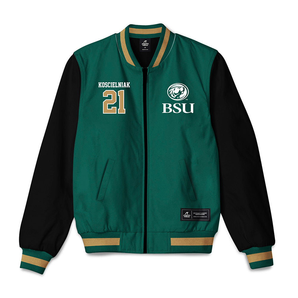 Bemidji State - NCAA Baseball : Chris Koscielniak - Bomber Jacket-0