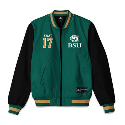 Bemidji State - NCAA Women's Soccer : Claire Kvant - Bomber Jacket-0