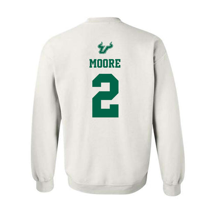 USF - NCAA Men's Basketball : Darren Moore - EDGE Classic Shersey Crewneck Sweatshirt-1