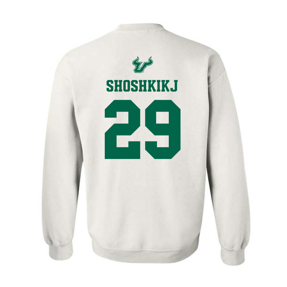 USF - NCAA Men's Basketball : Andrej Shoshkikj - EDGE Classic Shersey Crewneck Sweatshirt-1