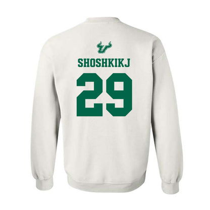 USF - NCAA Men's Basketball : Andrej Shoshkikj - EDGE Classic Shersey Crewneck Sweatshirt-1