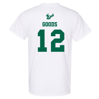 USF - NCAA Men's Basketball : Richard Goods - EDGE Classic Shersey T-Shirt-1