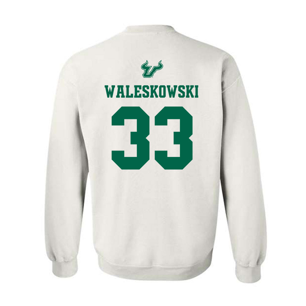 USF - NCAA Men's Basketball : Donovan Waleskowski - EDGE Classic Shersey Crewneck Sweatshirt-1