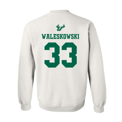 USF - NCAA Men's Basketball : Donovan Waleskowski - EDGE Classic Shersey Crewneck Sweatshirt-1