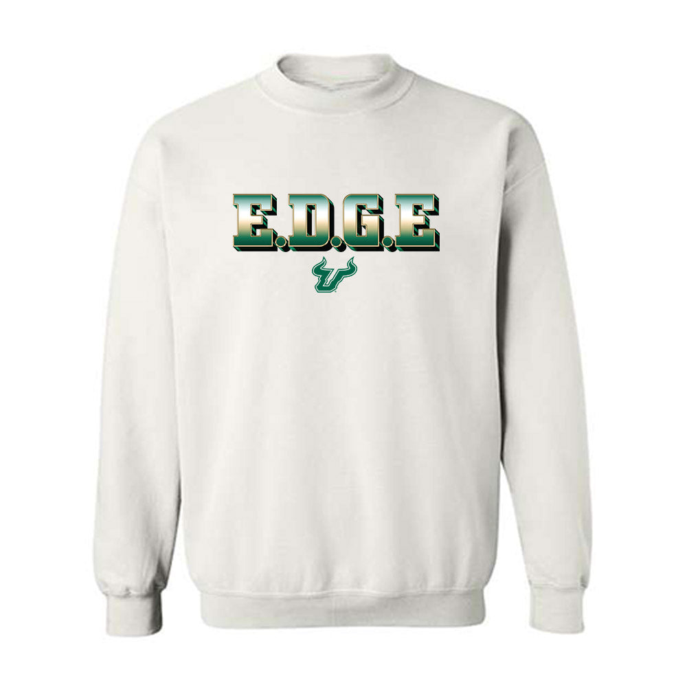USF - NCAA Men's Basketball : Darren Moore - EDGE Classic Shersey Crewneck Sweatshirt-0