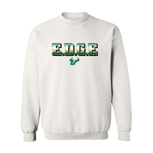 USF - NCAA Men's Basketball : Donovan Waleskowski - EDGE Classic Shersey Crewneck Sweatshirt-0