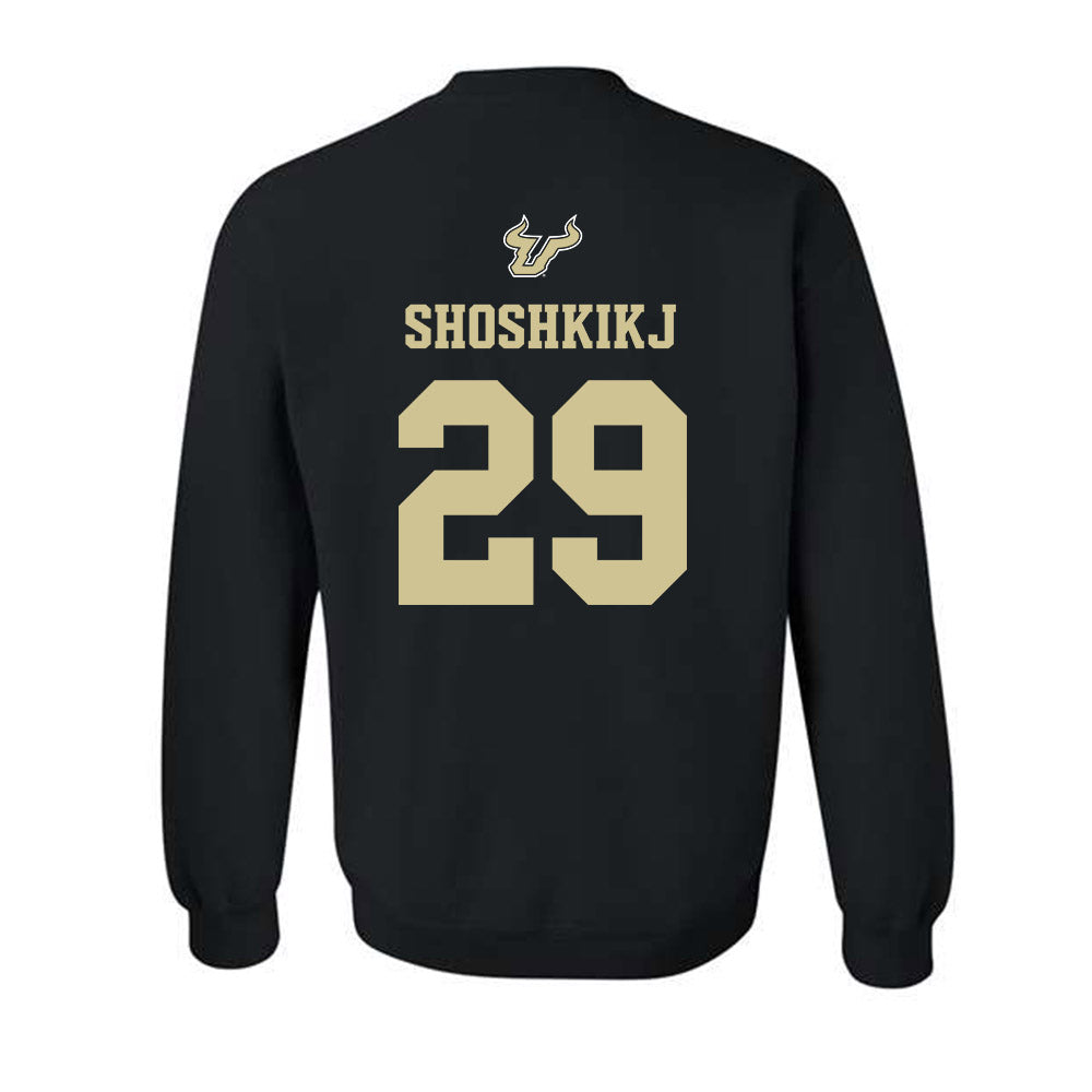 USF - NCAA Men's Basketball : Andrej Shoshkikj - EDGE Classic Shersey Crewneck Sweatshirt-1
