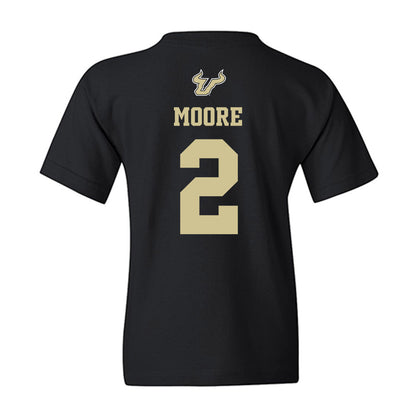 USF - NCAA Men's Basketball : Darren Moore - EDGE Classic Shersey Youth T-Shirt-1