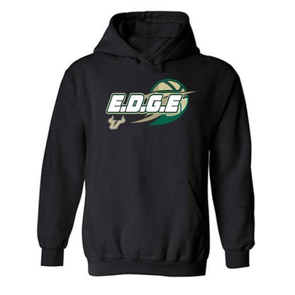 USF - NCAA Men's Basketball : Andrej Shoshkikj - EDGE Classic Shersey Hooded Sweatshirt-0