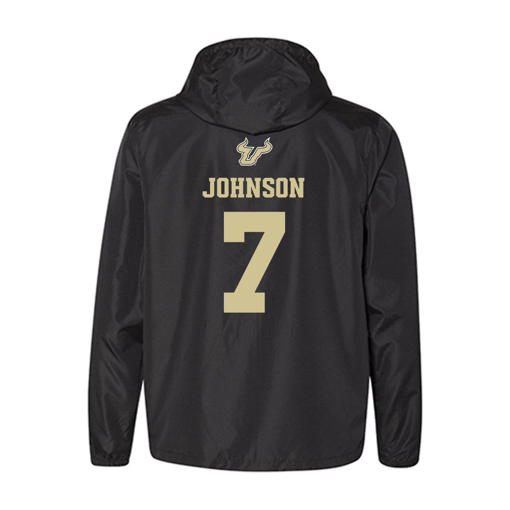 USF - NCAA Men's Basketball : Jayden Johnson - Windbreaker-1