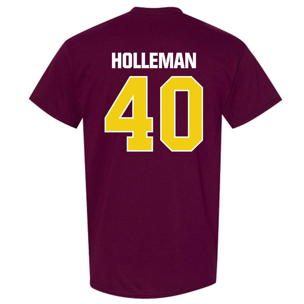 Calvin - NCAA Men's Ice Hockey : Henry Holleman - T-Shirt-1