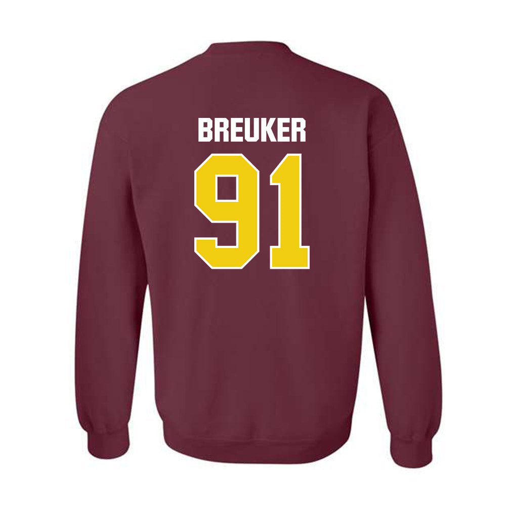Calvin - NCAA Football : Marcus Breuker - Crewneck Sweatshirt-1