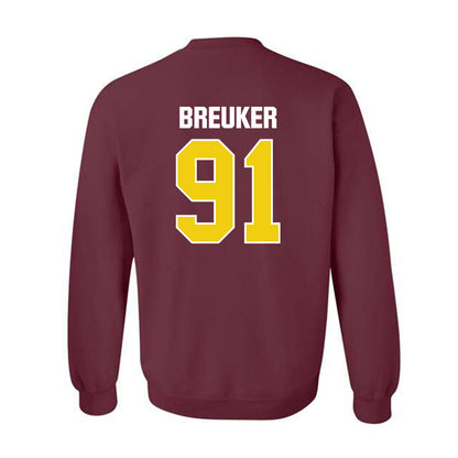Calvin - NCAA Football : Marcus Breuker - Crewneck Sweatshirt-1