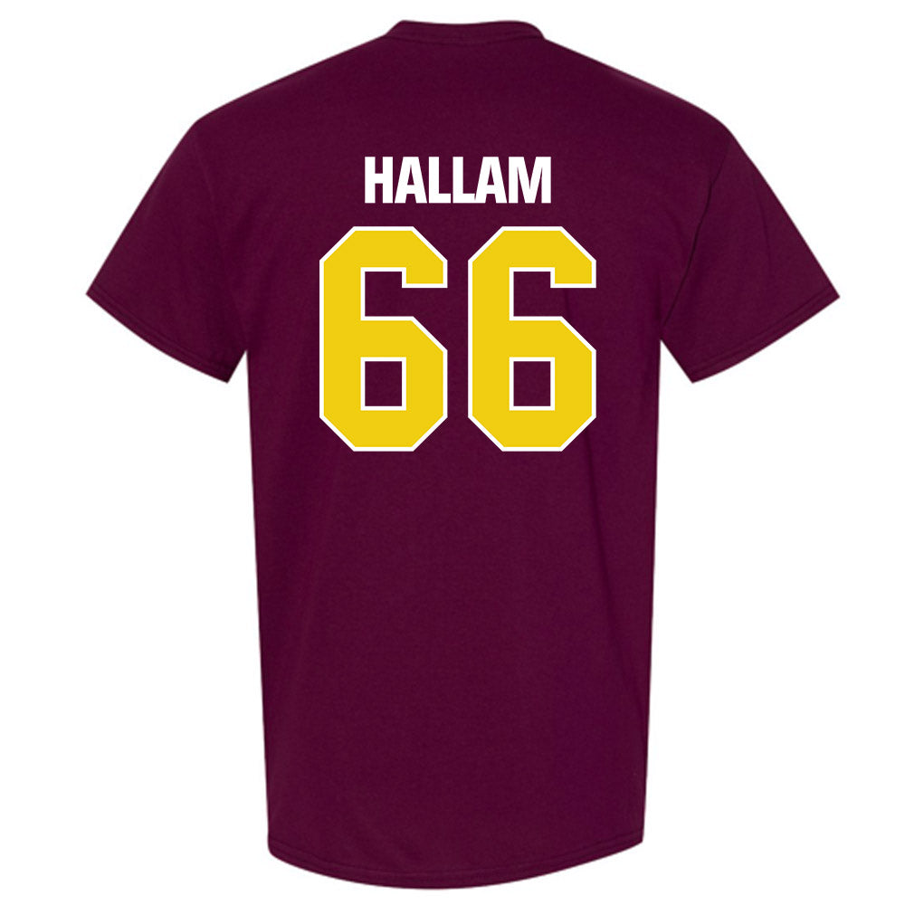 Calvin - NCAA Football : Matthew Hallam - T-Shirt-1