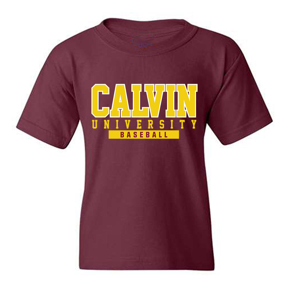 Calvin - NCAA Baseball : Ryan Tschirhart - Youth T-Shirt-0