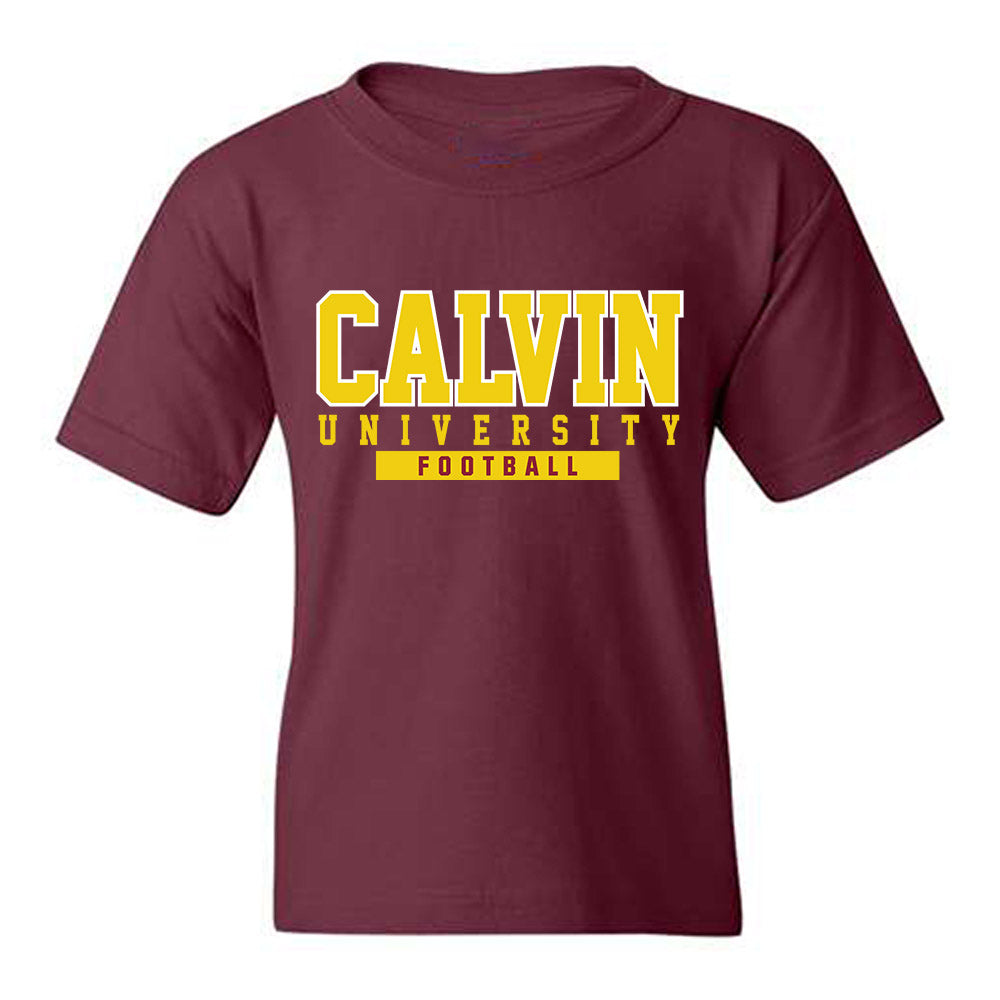 Calvin - NCAA Football : Matthew Hallam - Youth T-Shirt-0