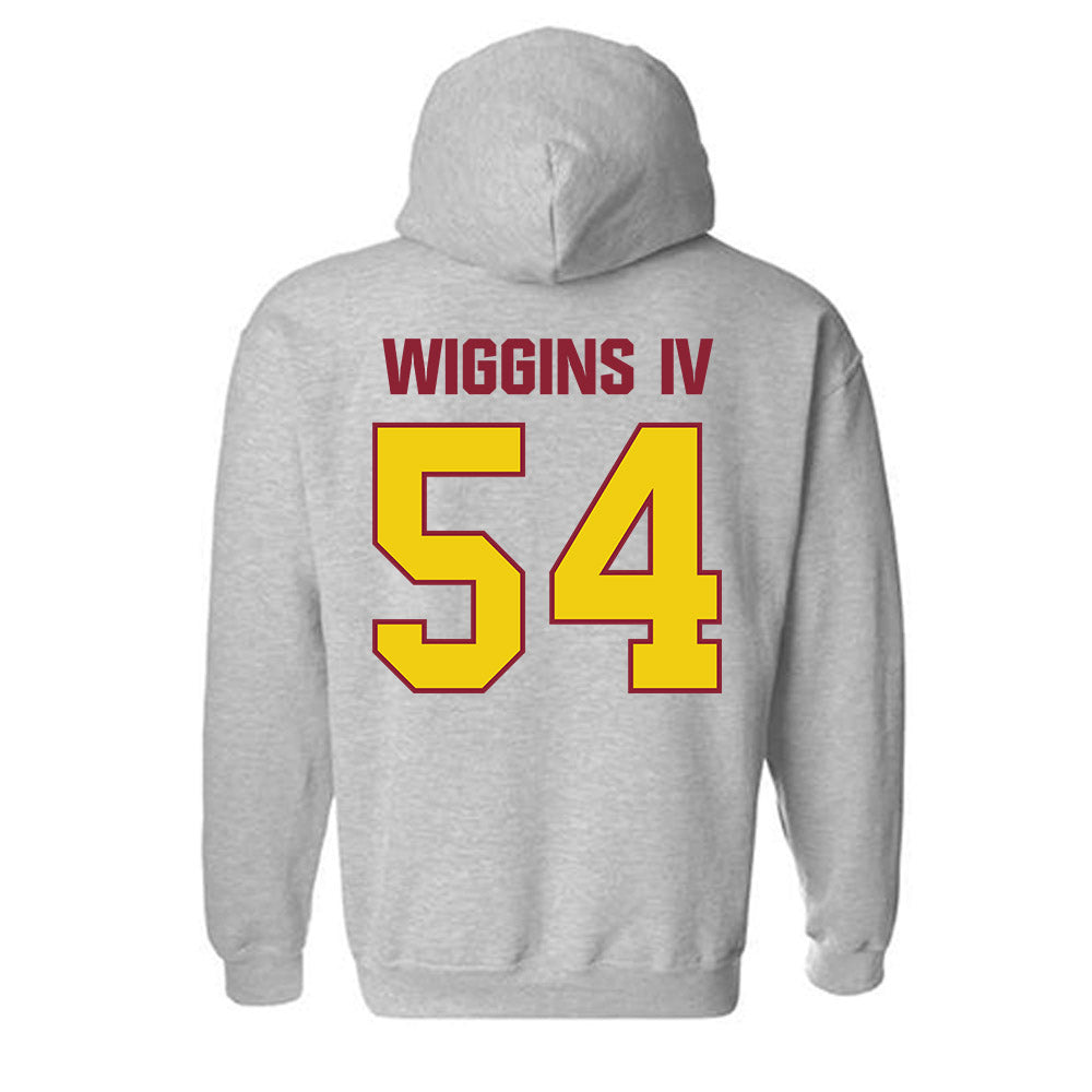 Calvin - NCAA Football : Richard Wiggins IV - Classic Shersey Hooded Sweatshirt-1