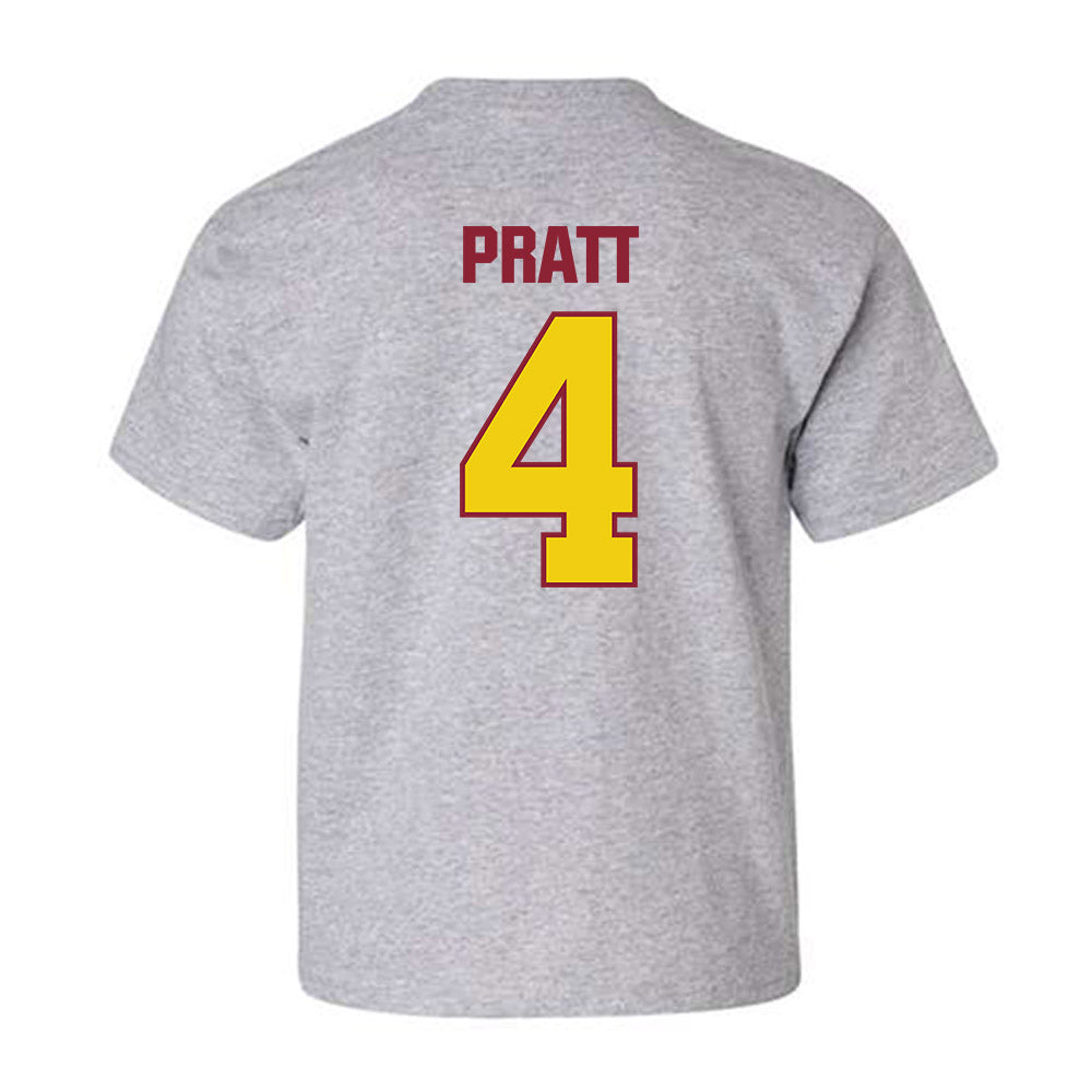 Calvin - NCAA Men's Ice Hockey : Holden Pratt - Classic Shersey Youth T-Shirt-1