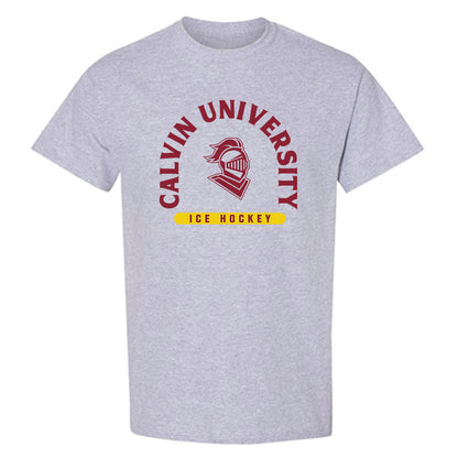Calvin - NCAA Men's Ice Hockey : Henry Holleman - Classic Shersey T-Shirt-0