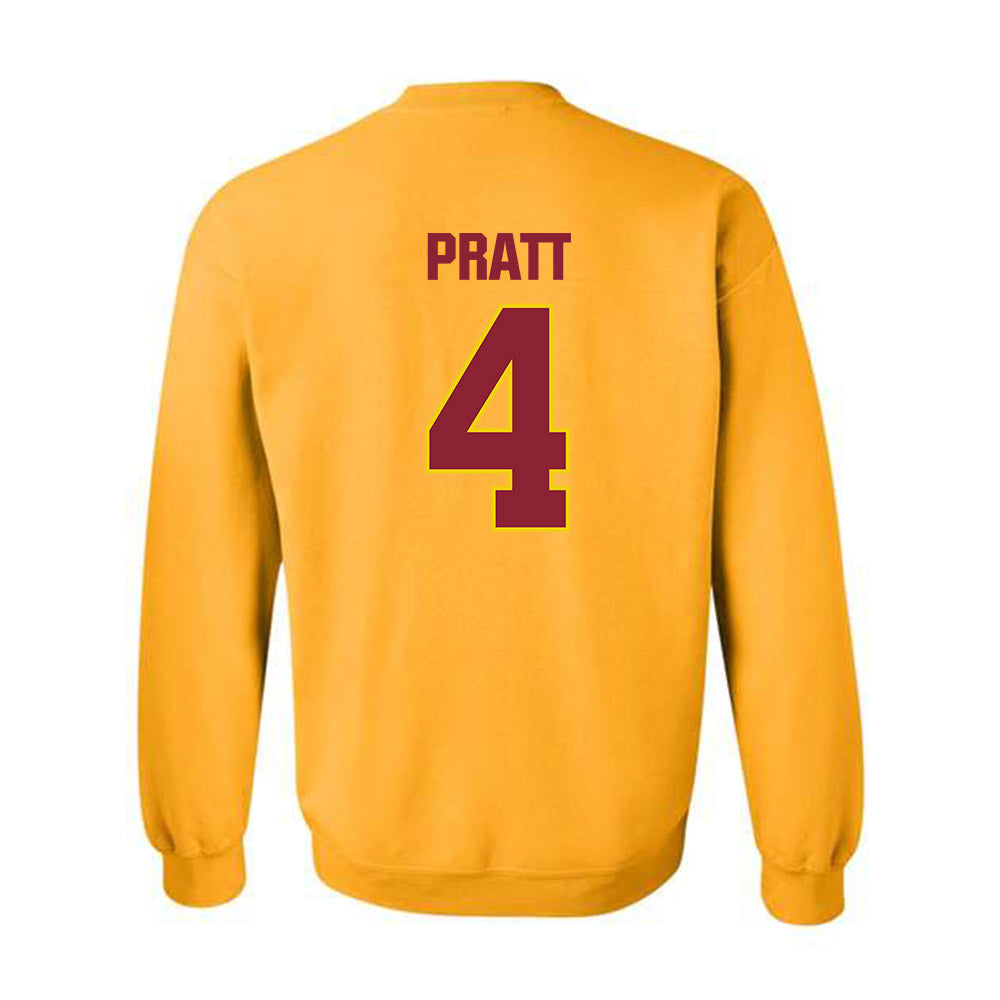 Calvin - NCAA Men's Ice Hockey : Holden Pratt - Crewneck Sweatshirt-1