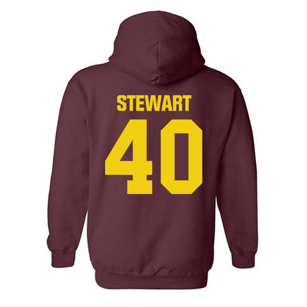 Calvin - NCAA Football : Rowan Stewart - Hooded Sweatshirt-1