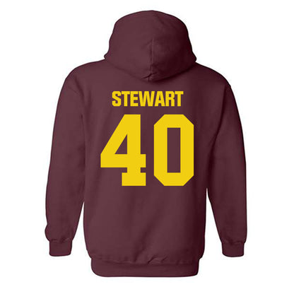 Calvin - NCAA Football : Rowan Stewart - Hooded Sweatshirt-1