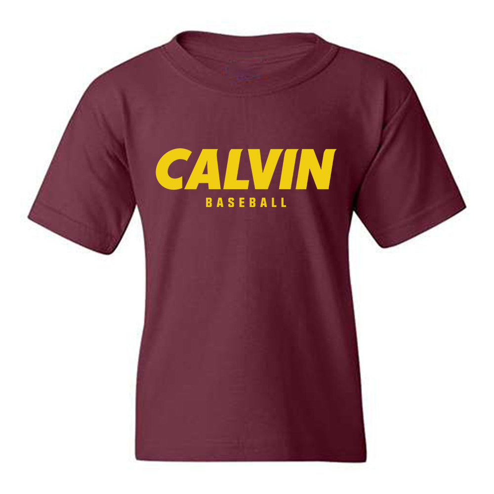 Calvin - NCAA Baseball : Ryan Tschirhart - Youth T-Shirt-0