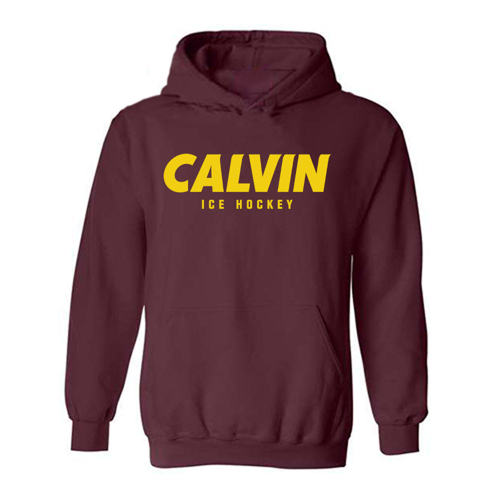 Calvin - NCAA Men's Ice Hockey : Henry Holleman - Hooded Sweatshirt-0