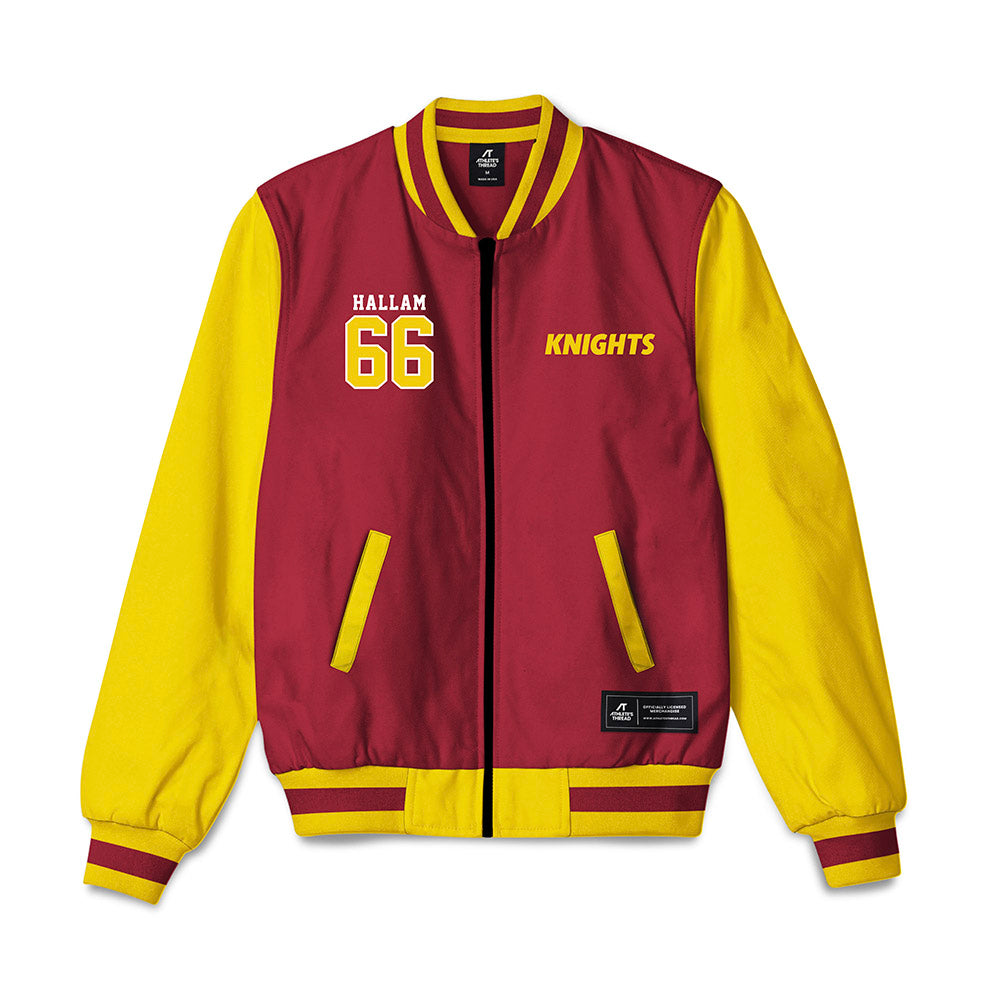 Calvin - NCAA Football : Matthew Hallam - Bomber Jacket-0