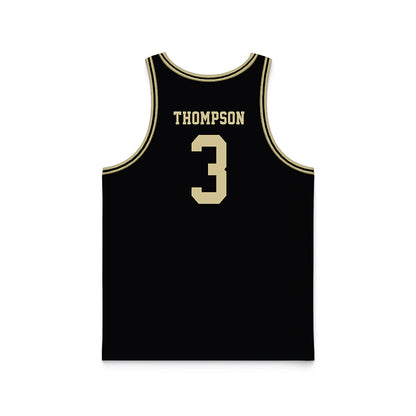 PFW - NCAA Men's Basketball : Carl Thompson - Black Basketball Jersey-1