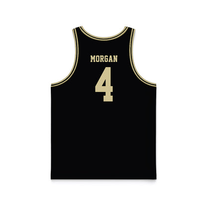 PFW - NCAA Men's Basketball : Chris Morgan - Black Basketball Jersey-1