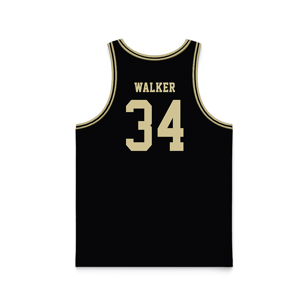 PFW - NCAA Men's Basketball : Adam Walker - Black Basketball Jersey-1